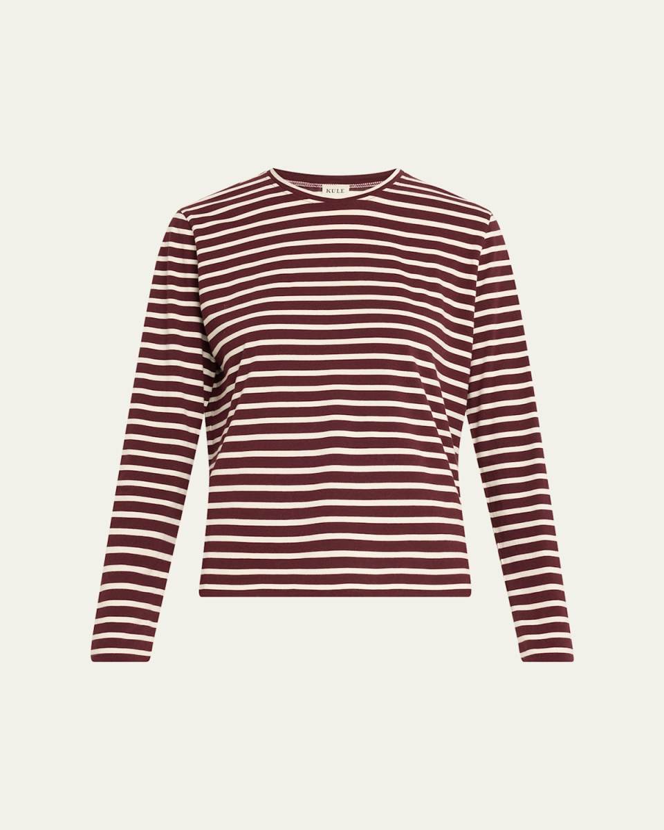 The Modern Striped Long-Sleeve T
